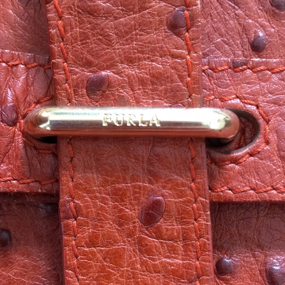 Genuine Furla Ostrich Bag - Picture 3 of 6